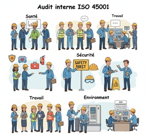 E 38v18 - Audit interne ISO 45001 management santé et sécurité au travail 2018 - Ensemble de documents