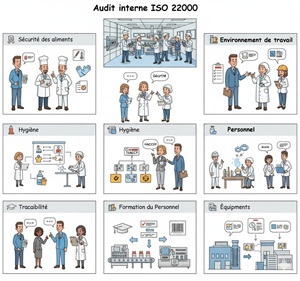 E 40v18 - Audit interne ISO 22000 sécurité des denrées alimentaires version 2018 - Ensemble de documents