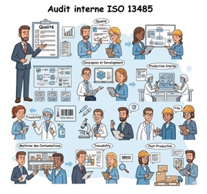 E 42v16 - Audit interne ISO 13485 management qualité dispositifs médicaux 2016 - Ensemble de documents