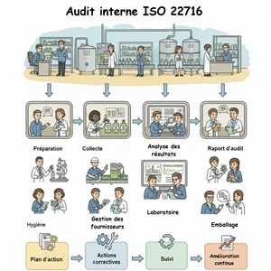 E 43v07 - Audit interne ISO 22716 BPF des produits cosmétiques version 2007 - Ensemble de documents