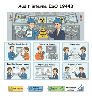 E 48v18 - Audit interne ISO 19443 système de management de la sûreté nucléaire version 2018 - Ensemble de documents